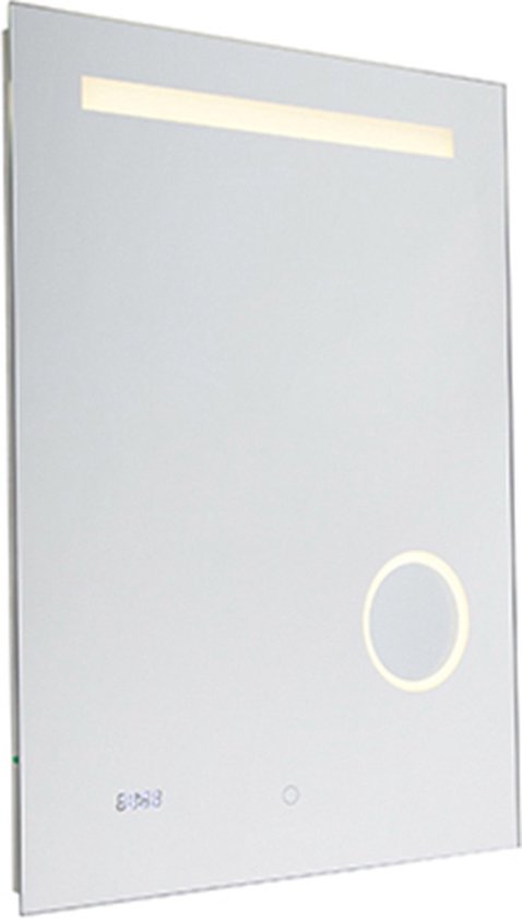 QAZQA miral - Moderne Dimbare LED Spiegel verlichting met Dimmer voor binnen voor badkamer - 1 lichts - D 4 cm - Transparant -