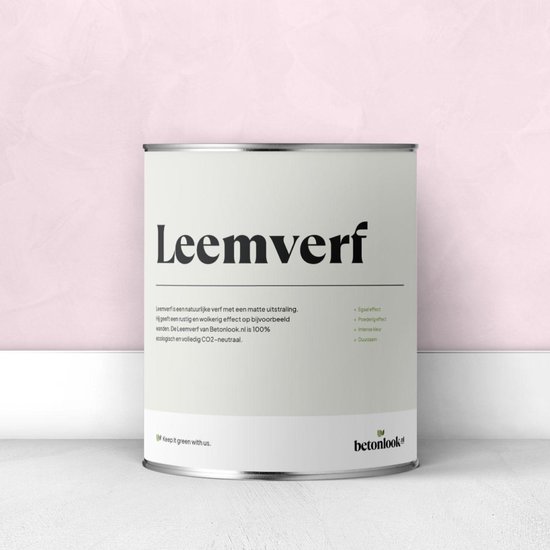 Leemverf | Roze | 2 kilo | Klv 331 Blush