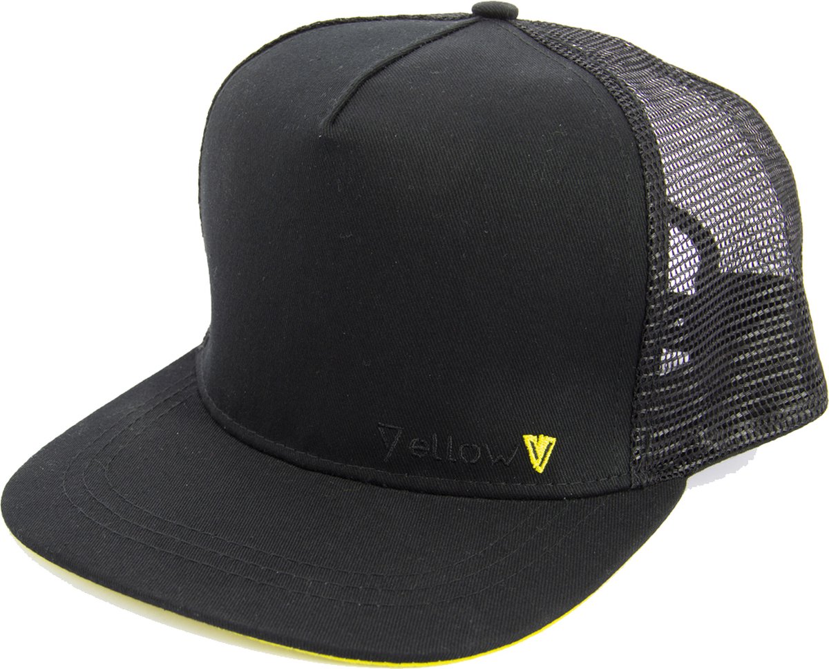 YellowV verstelbare trucker pet maat L (60cm+ hoofdomtrek)