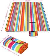 Detex Picknickkleed - Waterdicht 195x 150 cm - Multicolor