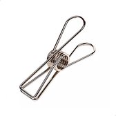 Wire knijper - Fish clips 13 x 55 mm | M | Zilver | 15 stuks