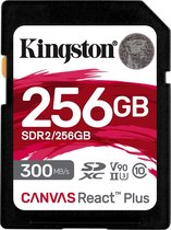 Micro SD Memory Card with Adaptor Kingston SDR2/256GB SDXC UHS-II 8K Ultra HD 256 GB