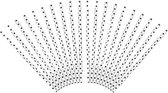 40x Witte rietjes met zwarte stippen - Drinkrietjes verjaardag feestartikelen