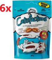 Catisfactions - Cat Snack Saumon - 6x60g