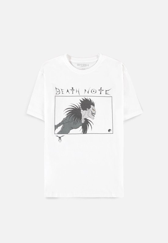 Tshirt Homme Death Note - S- Ryuk Graphique Wit