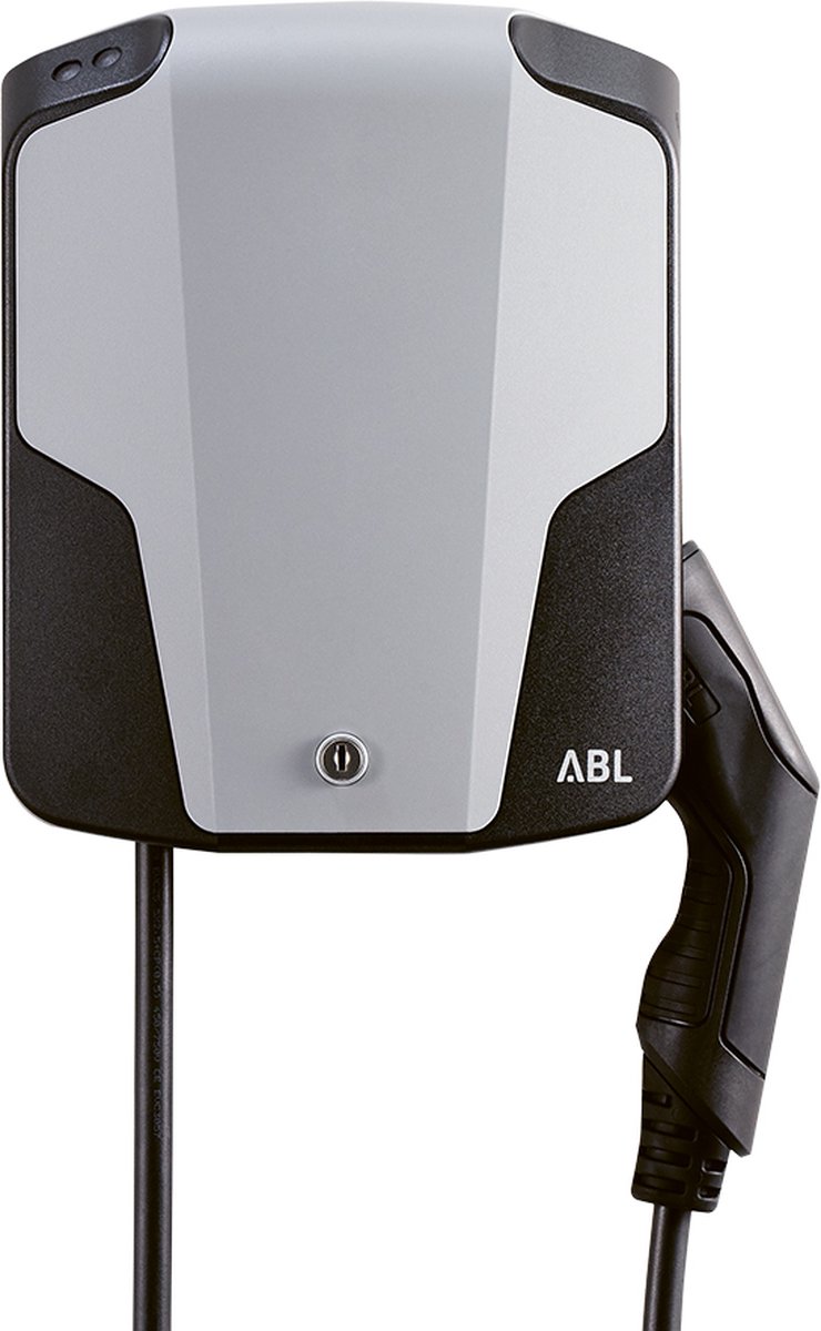 ABL eMobility Laadstation Type 2 230/400V 50Hz 3f 16A IP54 5mtr. RCCB type A + DC-RM