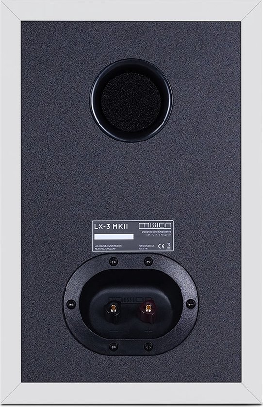 Mission LX-3 MKII Boekenplankspeaker - Wit van Mission — afbeelding 4