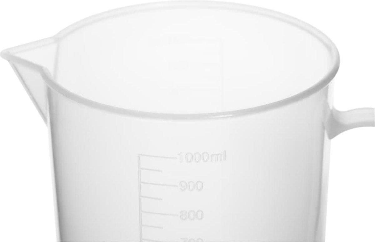 Steinberg Laboratoriumbeker - 10 stuks - 1000 ml - met uitloop en handvat
