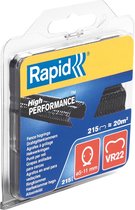 Rapid VR22 Nieten voor hekwerktang - Zwart gecoat - 5-11mm (215st)