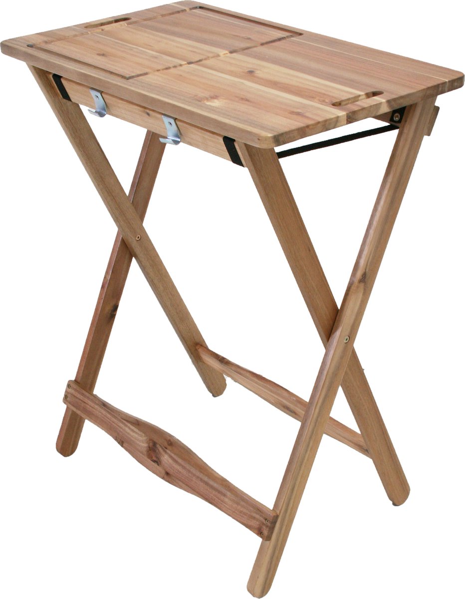 SenS-Line inklapbare BBQ bijzettafel - Acacia
