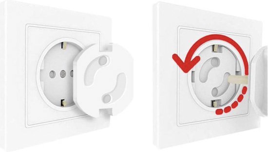 Stopcontact beveiliging 20 stuks - Zelfklevende - Stopcontact beschermer - Stopcontact bescherming - Stopcontact beveiliger - Kinderbeveiliging - Babybeveiliging - Elektriciteit beveiliging - Baby - Kind - Huisdier - Socket safety