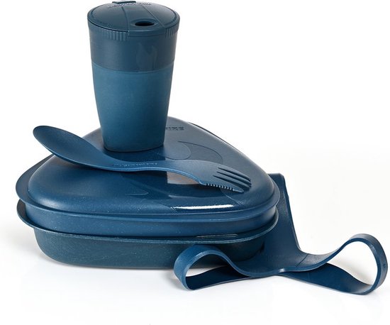 Light My Fire Messkitt Bio brumeux bleu - service de vaisselle de camping