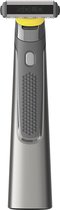 Micro Touch Titanium Solo - elektrisch scheerapparaat met roestvrijstalen mesjes met titaniumcoating voor baard en lichaamshaar - 3 mesjes - trimmen, stylen en scheren