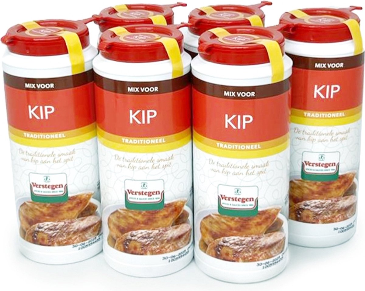Verstegen Spices Sauces Mix Voor Kip Traditioneel Kruiden En 