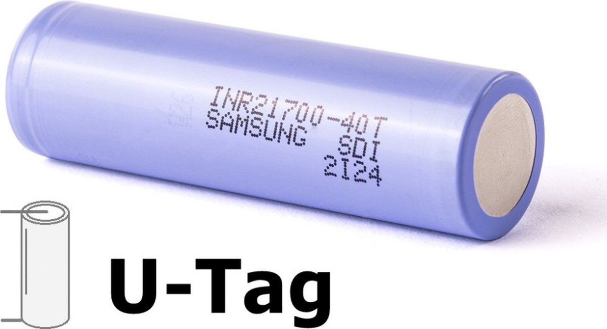 Samsung INR21700-40T (40T3) 4000mAh - 35A - U Tag