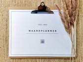Studio Sara - Familie Maandplanner - Clipboard - A3 - Minimalistisch