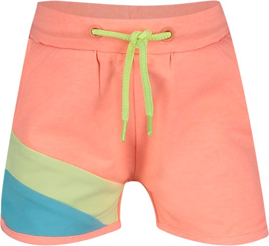 4President - Meisjes short - Neon orange - Maat 116