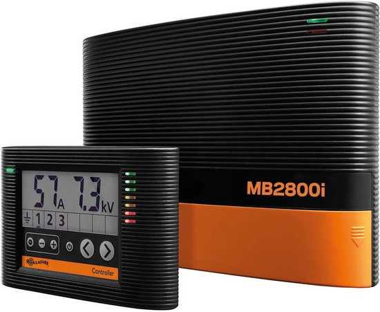 Gallagher Schrikdraadapparaat MB2800I - 315331GAL | 230/12 V | 8000 V | 8000 V | 10 Joule | 7 Joule