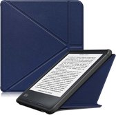 Kobo Libra 2 hoesje - Kobo Libra 2 Cover - iMoshion Origami Bookcase - Donkerblauw