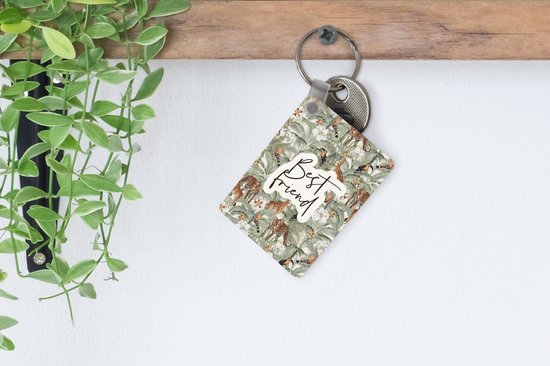 Porte-clés - Citations - BFF - Best ami - Proverbes - Distribution de cadeaux - Plastique - Cadeaux Sinterklaas - Distribution de cadeaux pour enfants - Cadeaux de chaussures - Petits cadeaux