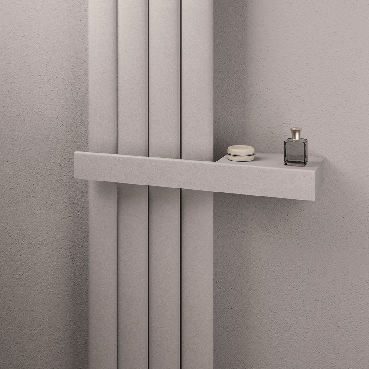 Eastbrook- Multifunctionele handdoekhanger Mat Grijs 30cm rechts