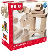 BRIO Blokkenset naturel 50 stuks - 30113
