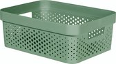 Curver Infinity Recycled Dots Opbergbox - 11L - Groen