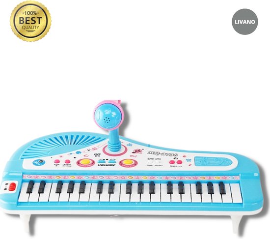 Minder In de meeste gevallen Intensief Livano - Speelgoed Piano - Kinderpiano - Kinder Keyboard - Educatief  Speelgoed - Roze | bol.com