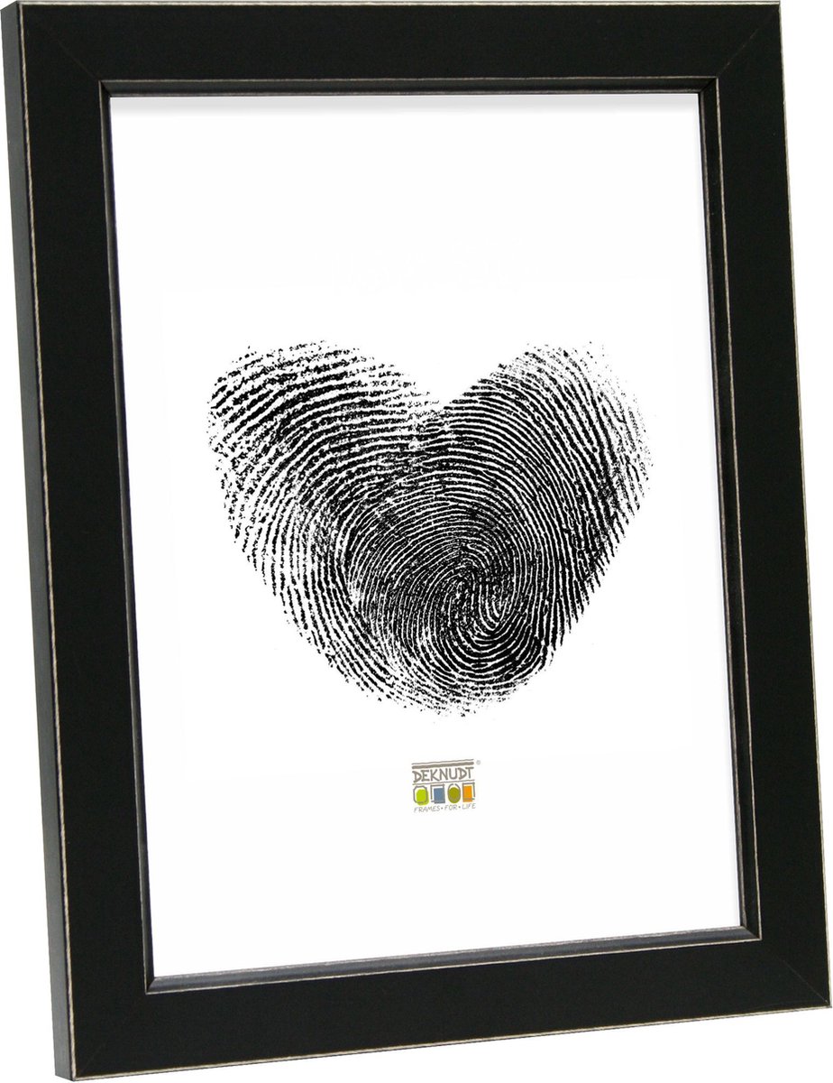 Deknudt Frames fotolijst S45DK2 - zwart - voor foto 24x30 cm