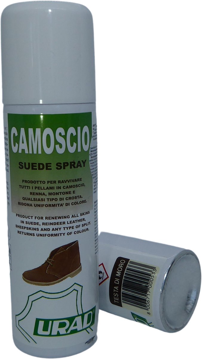 URAD Suede Spray Camoscio - Donkerbruin - 200ml