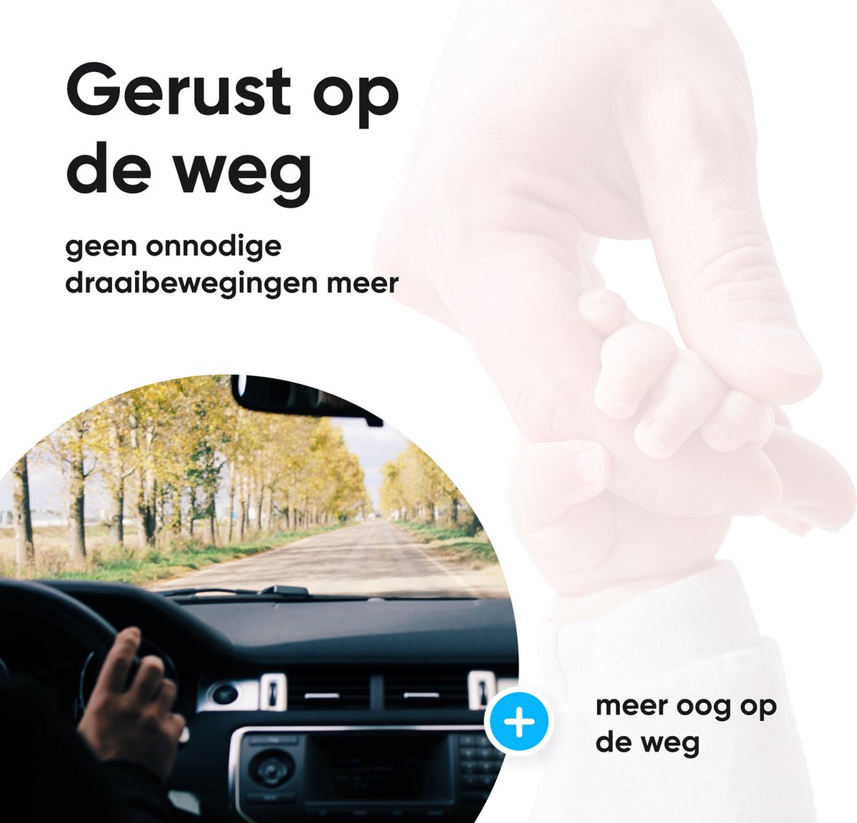 Koop Tweedekans TenTravel Verstelbare Autospiegel Baby -  Achteruitkijkspiegel - Auto Spiegel - 360 Graden Draaibaar - 25.5 x 17.5 CM  Online bij  -  Tweedekans, internetretouren &  restvoorraad