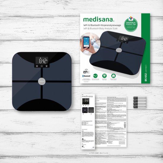 medisana BS 652 - Connect Lichaamsanalyse Personenweegschaal