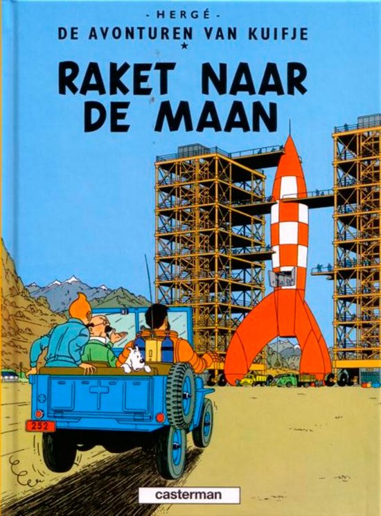 Kuifje A5 16 Raket Naar De Maan - cover