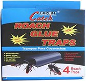 Catch Expert lijmvallen voor kakkerlakken en insecten (4 stuk)