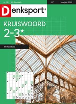 HKR-138 Denksport Puzzelboek Kruiswoord 2-3* 100 raadsels, editie 138