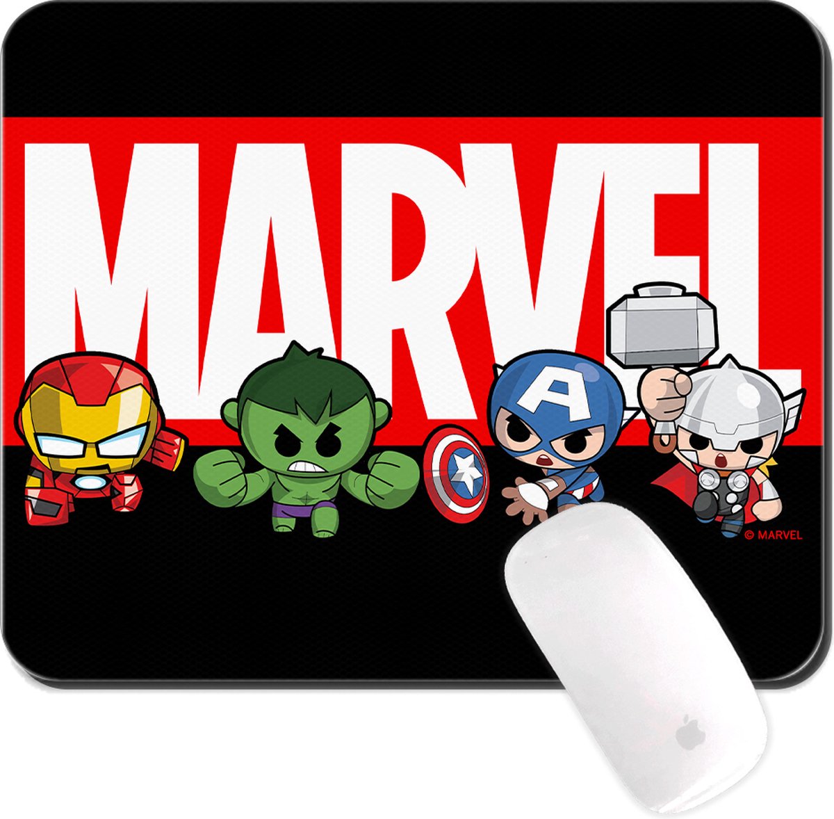 Marvel Avengers - Muismat 22x18cm 3mm dik