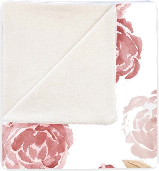 Yumi Baby Wild Roses Wiegdeken 75 x 100 cm