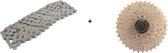 SUPERPROMO Shimano Deore 10 speed ketting 116 schakels + Edge 10 speed MTB cassette 11-36 COMBIDEAL voor 10-20 of 30 versnellingen MTB enkel te gebruiken met Shimano XTR/DEORE XT/SLX en Tiagra derailleurs! SUPERPROMO Shimano Deore 10 speed ketting 116 schakels + Edge 10 speed MTB cassette 11-36 COMBIDEAL voor 10-20 of 30 versnellingen MTB enkel te gebruiken met Shimano XTR/DEORE XT/SLX en Tiagra derailleurs!