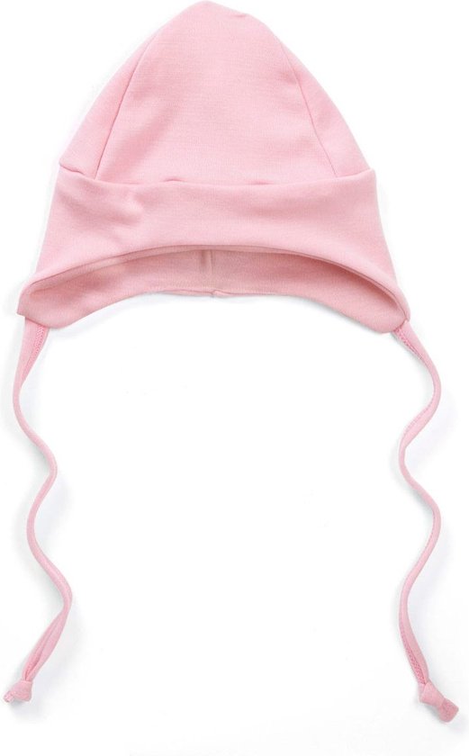SuperLove Merino Babymuts reversible Blush Pink  -  6 mnd - 2 jaar