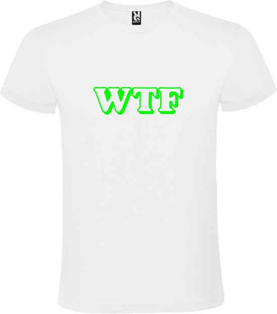 Wit T shirt met print van 