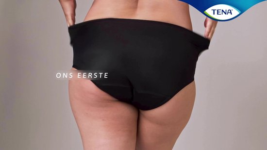 TENA Silhouette Noir - Hipster - sous-vêtement absorbant lavable -  incontinence - L | bol.com