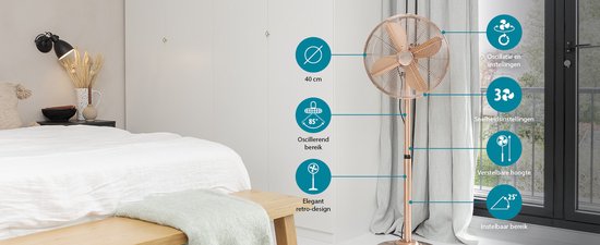 Beste Statiefventilators van 2022; Onze favorieten uit de review