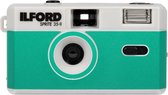 Ilford Sprite 35-II Reusable Camera Zilver/Teal
