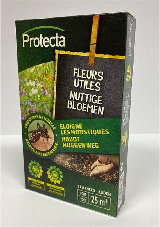 Protecta- Nuttige bloemen tegen muggen- natuurlijke bescherming | bol