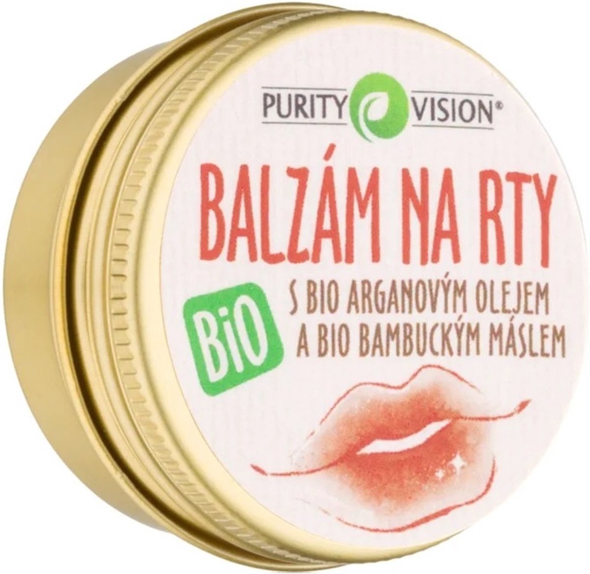 Purity Vision - BIO lip balm with 12 ml organic argan oil -