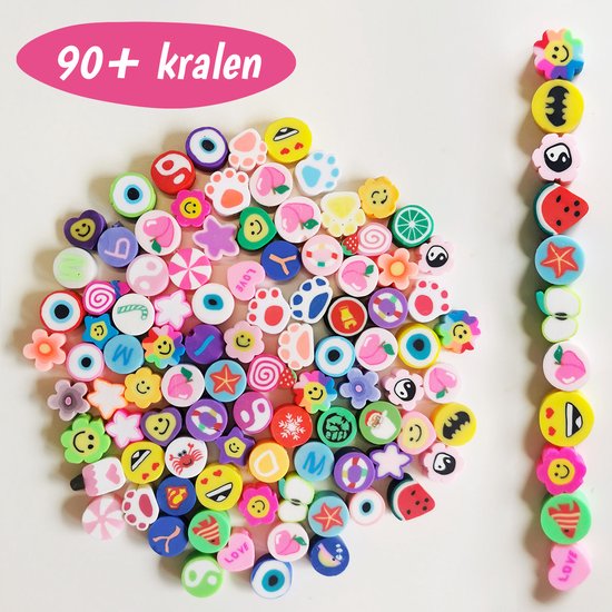 Polymeer Kralen - Katsuki - Hobby en Creatief Regenboog Kleuren - Kralenset Heishi... | bol.com