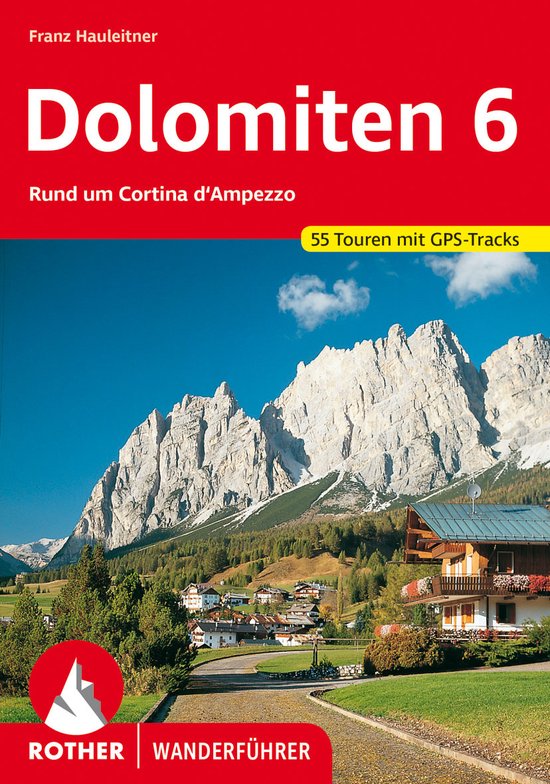 Cover van het boek 'Dolomiten 6: Rund um Cortina d'Ampezzo'