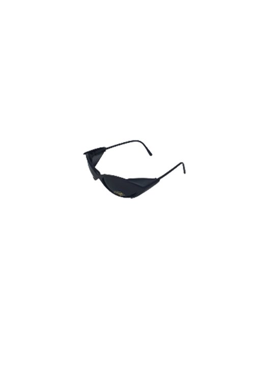 Zonnebril TRENDY - Sjieke Bril - UV 400 - Zilver / Zwart - Moderne Look - Zwarte Glazen van TRENDY — afbeelding 2