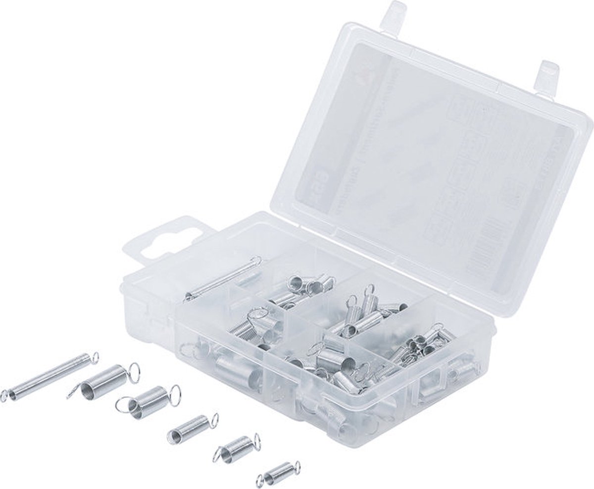 BGS Assortiment veren en trekveren 65 delig