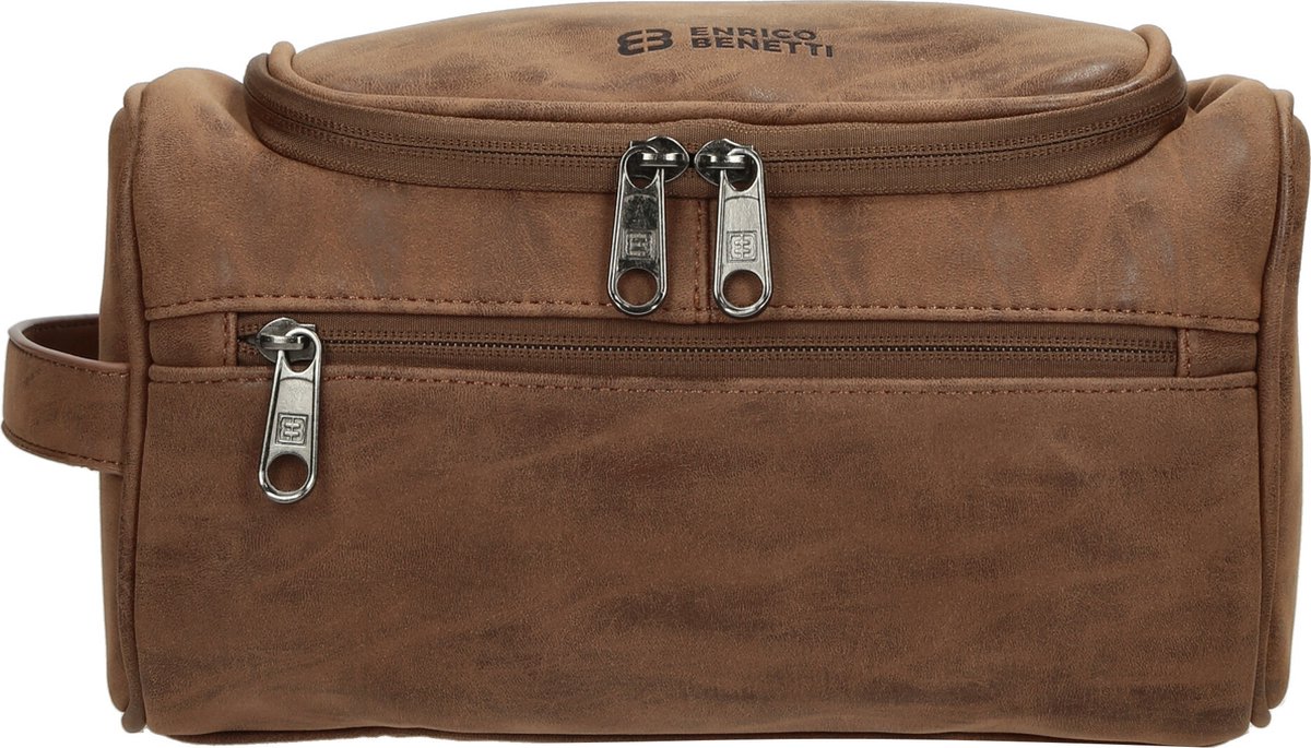 Enrico Benetti Rotterdam Toilettas - 66618 - Camel